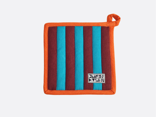Pot Holder - Dragonfly Stripe Quilted