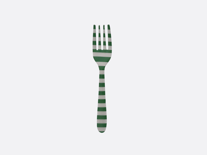 Enameled Forks - Stripes/Dots