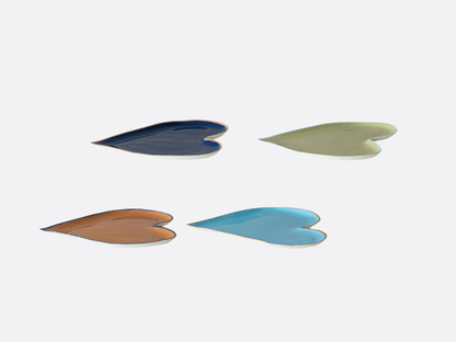 Enameled Heart Tray