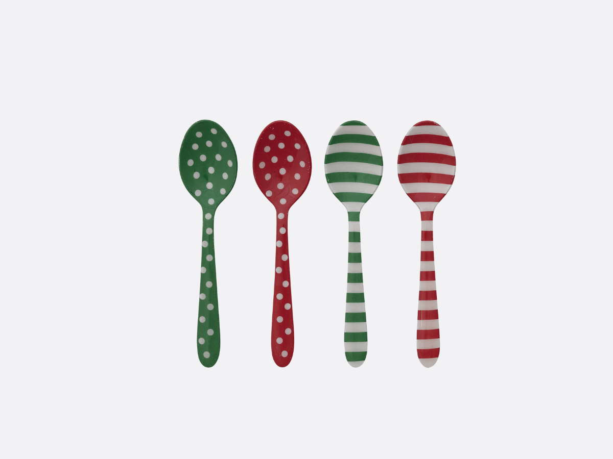 Enameled Spoons - Stripes/Dots