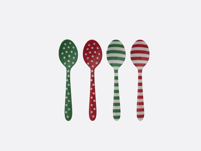Enameled Spoons - Stripes/Dots