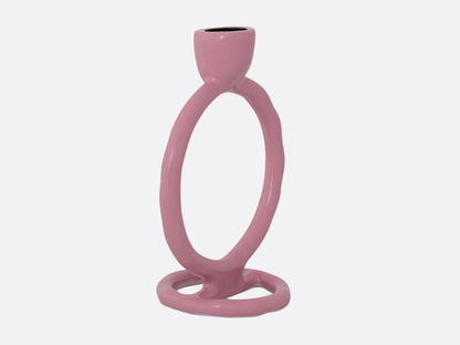 Circle Taper Candle Holder
