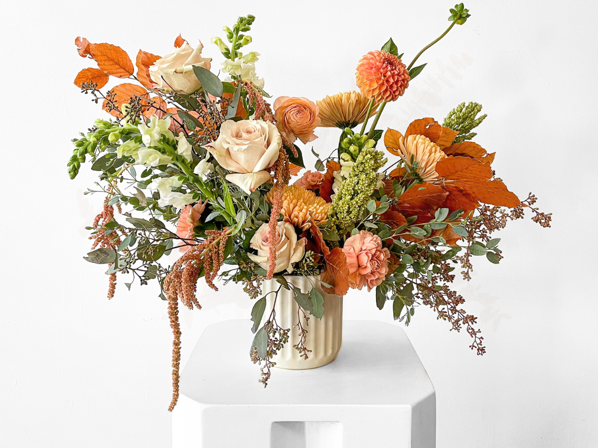 Neutral Designer’s Choice Flower Arrangement