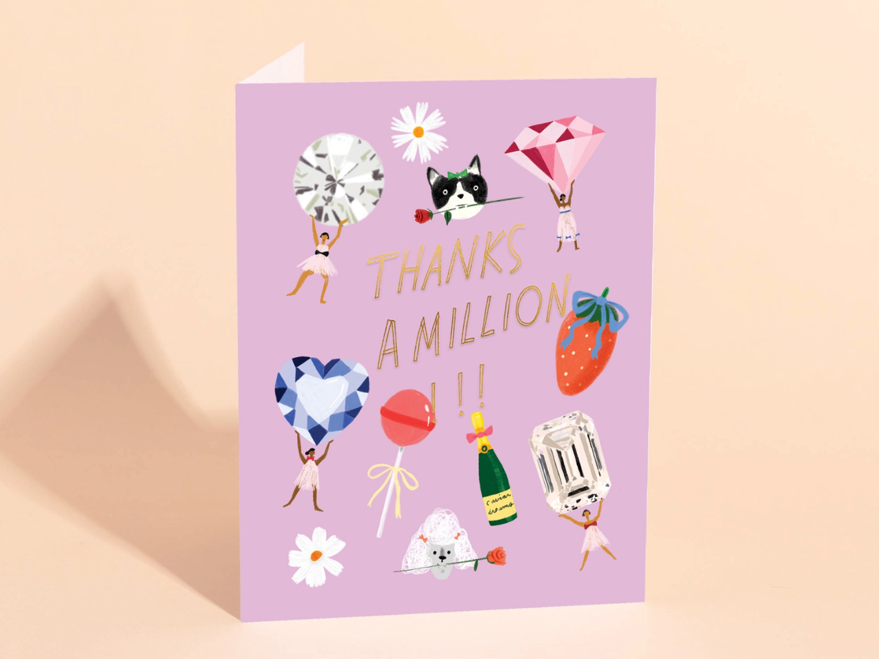 Fancy Schmancy - Thank You Card