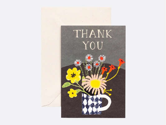 Floral Thank You - Thank You Card