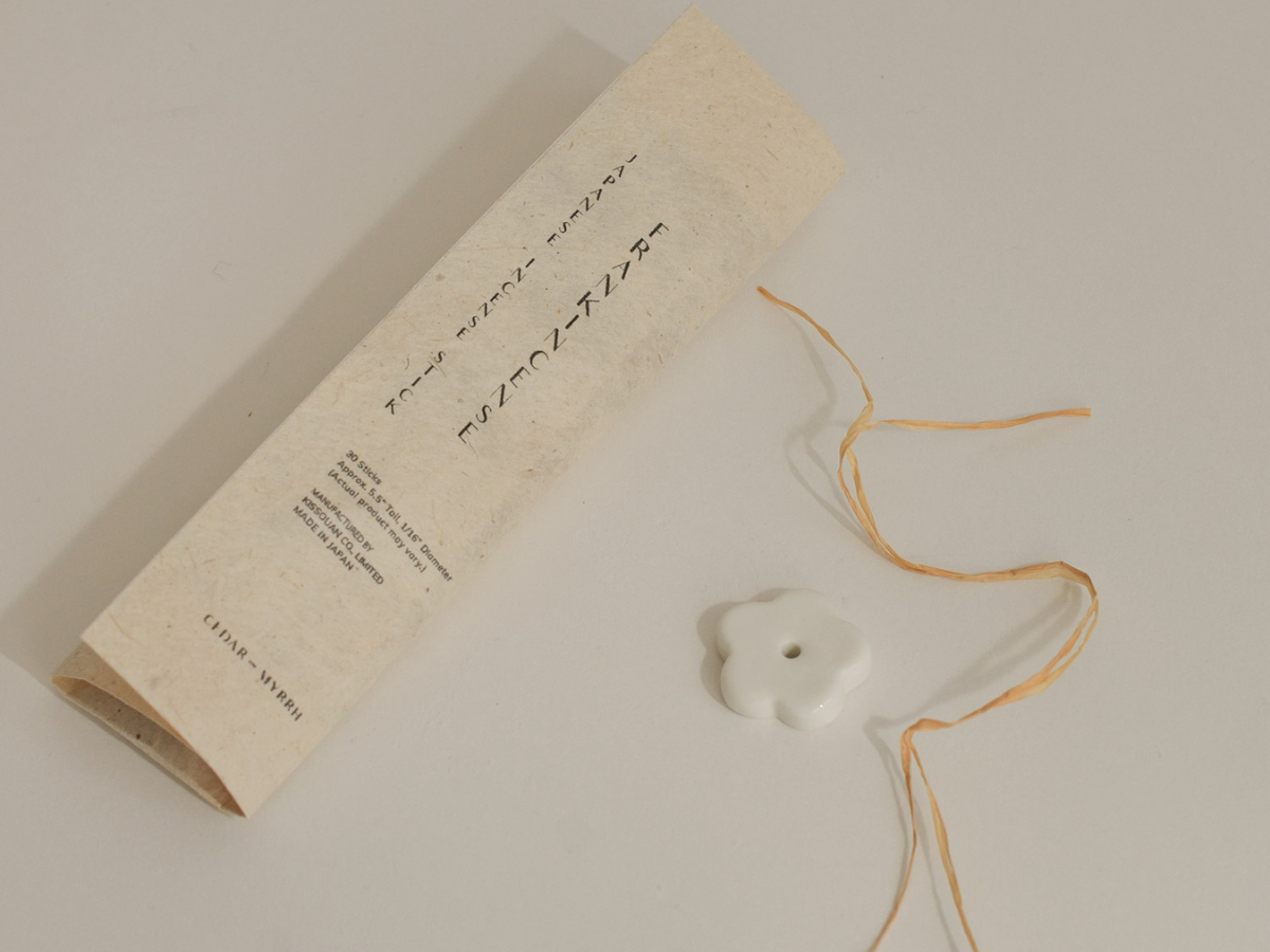 Frankincense Japanese Incense Stick Set - 30 Sticks