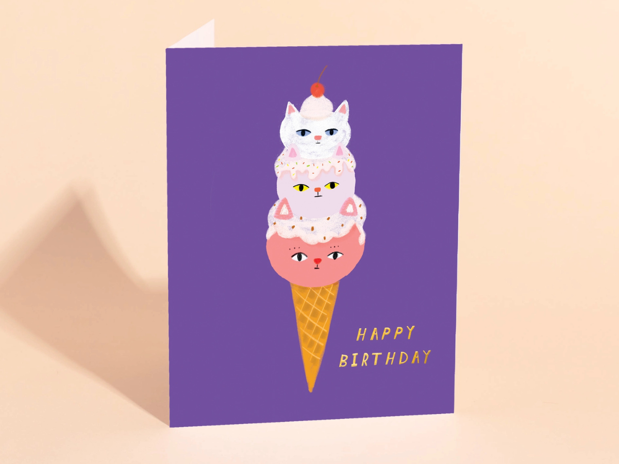 Gelato - Birthday Card