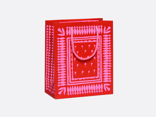 Geometric Neons Medium Gift Bag