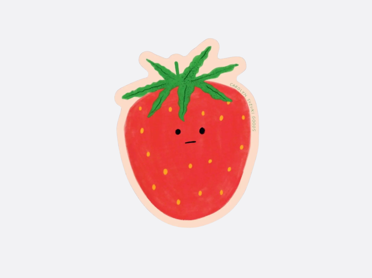 Giant Ichigo - Die Cut Sticker
