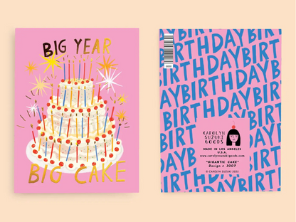 Gigantic Birthday - Birthday Card