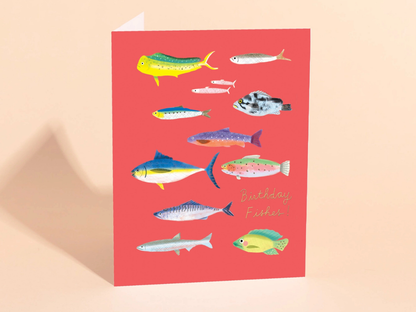 Go Fish - Birthday Card