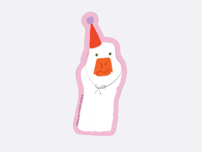 Goose Dude - Die Cut Sticker