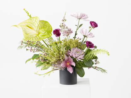 Green Experiment Flower Arrangement
