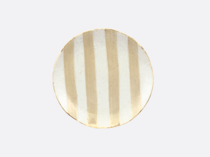 Hand-Painted Stoneware Plate