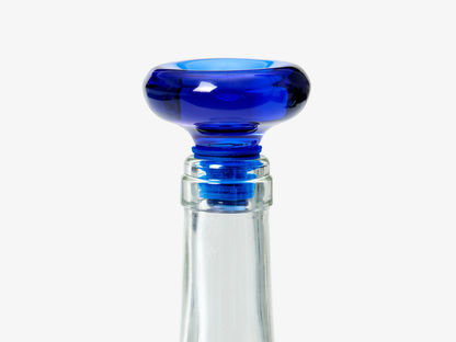 Hobknob Bottle Stoppers - Blue
