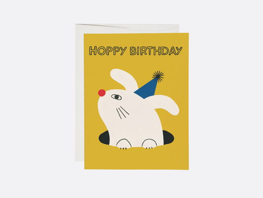 Hoppy Birthday - Birthday Card