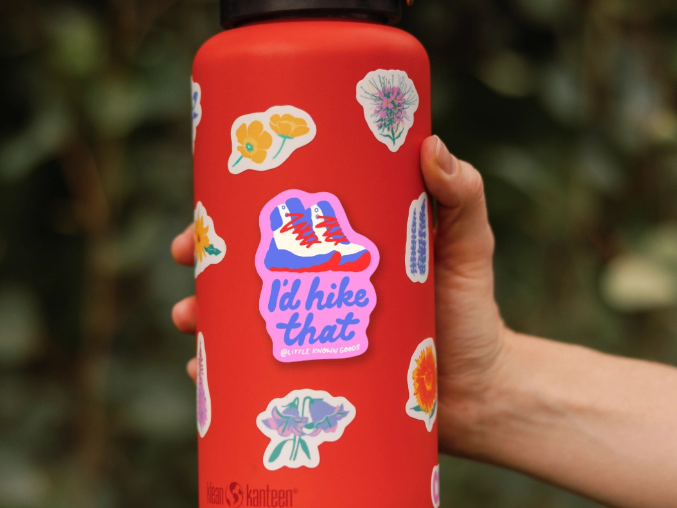 I'd Hike That Hiking Boots - Sticker