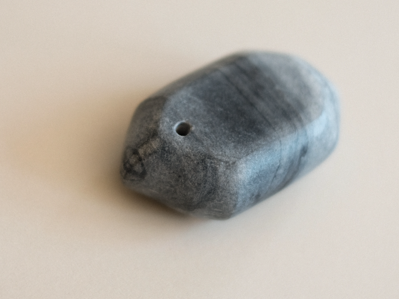 Incense Holder - Marble Grey