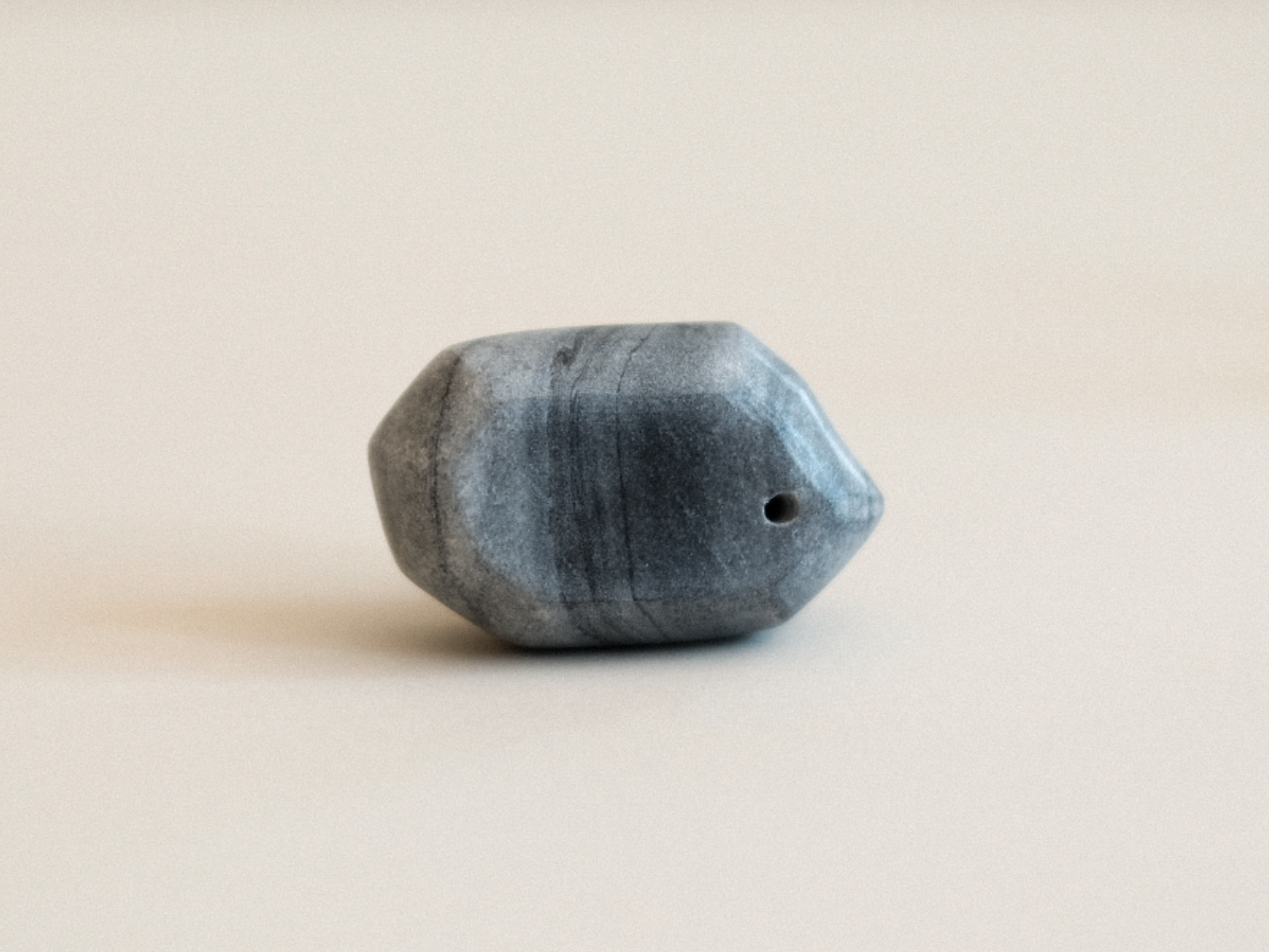 Incense Holder - Marble Grey