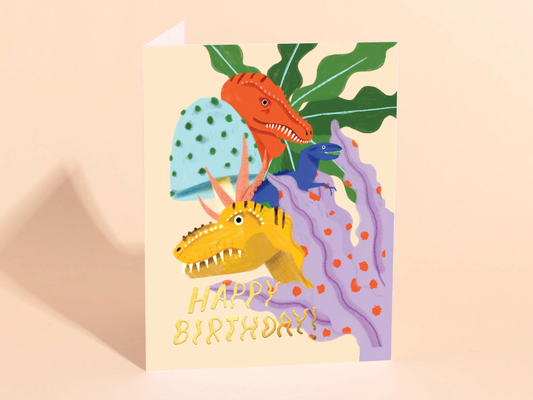 Jurassic Birthday - Birthday Card