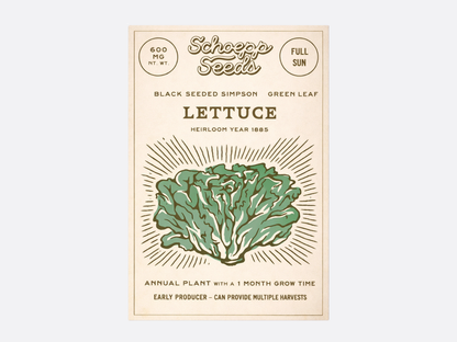 Schoepp Seeds - Lettuce