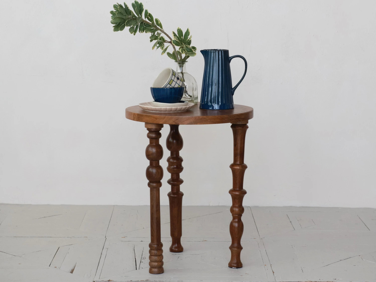 Mango Wood Side Table