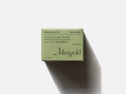Avocado Matcha Facial Mask