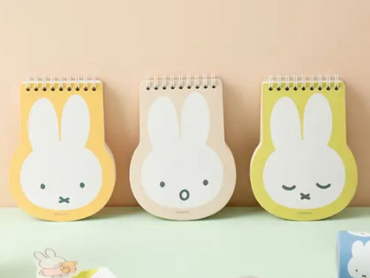 Miffy Shaped Notebook Memo Spring Pad