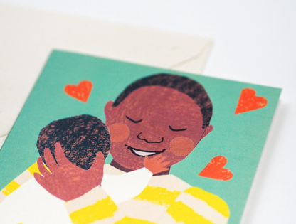 New Baby Cuddle - Baby Card