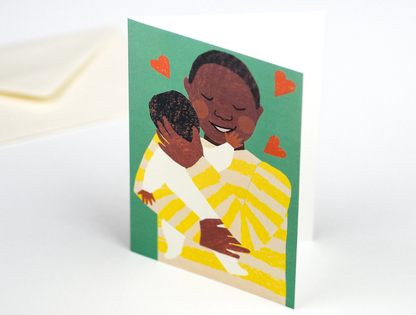 New Baby Cuddle - Baby Card