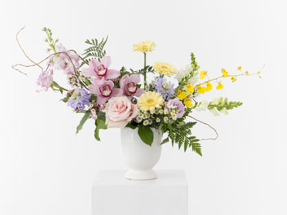 Pastel Garden Flower Arrangement