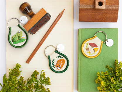 Patch Keychain - Frog