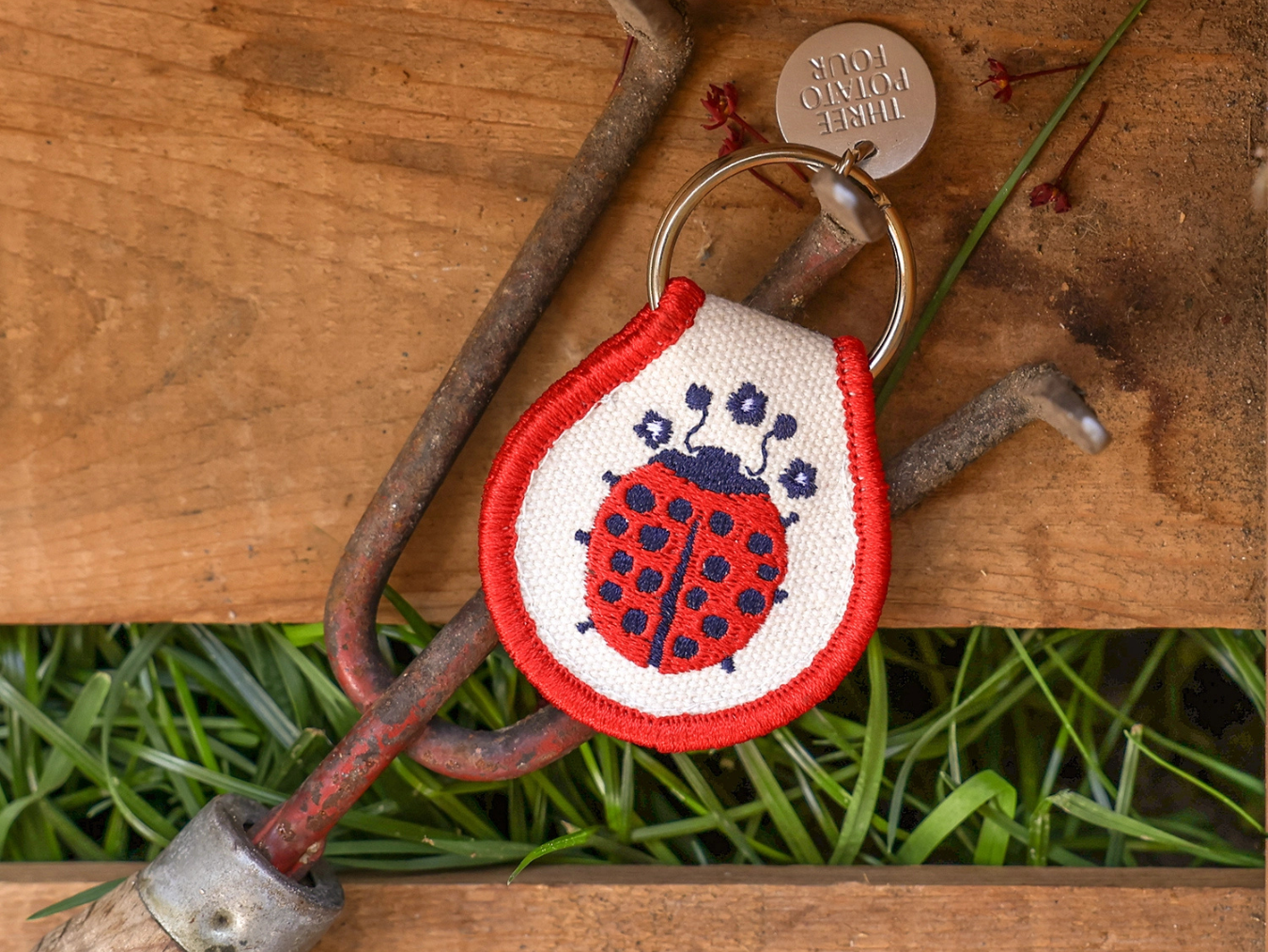Patch Keychain - Ladybug