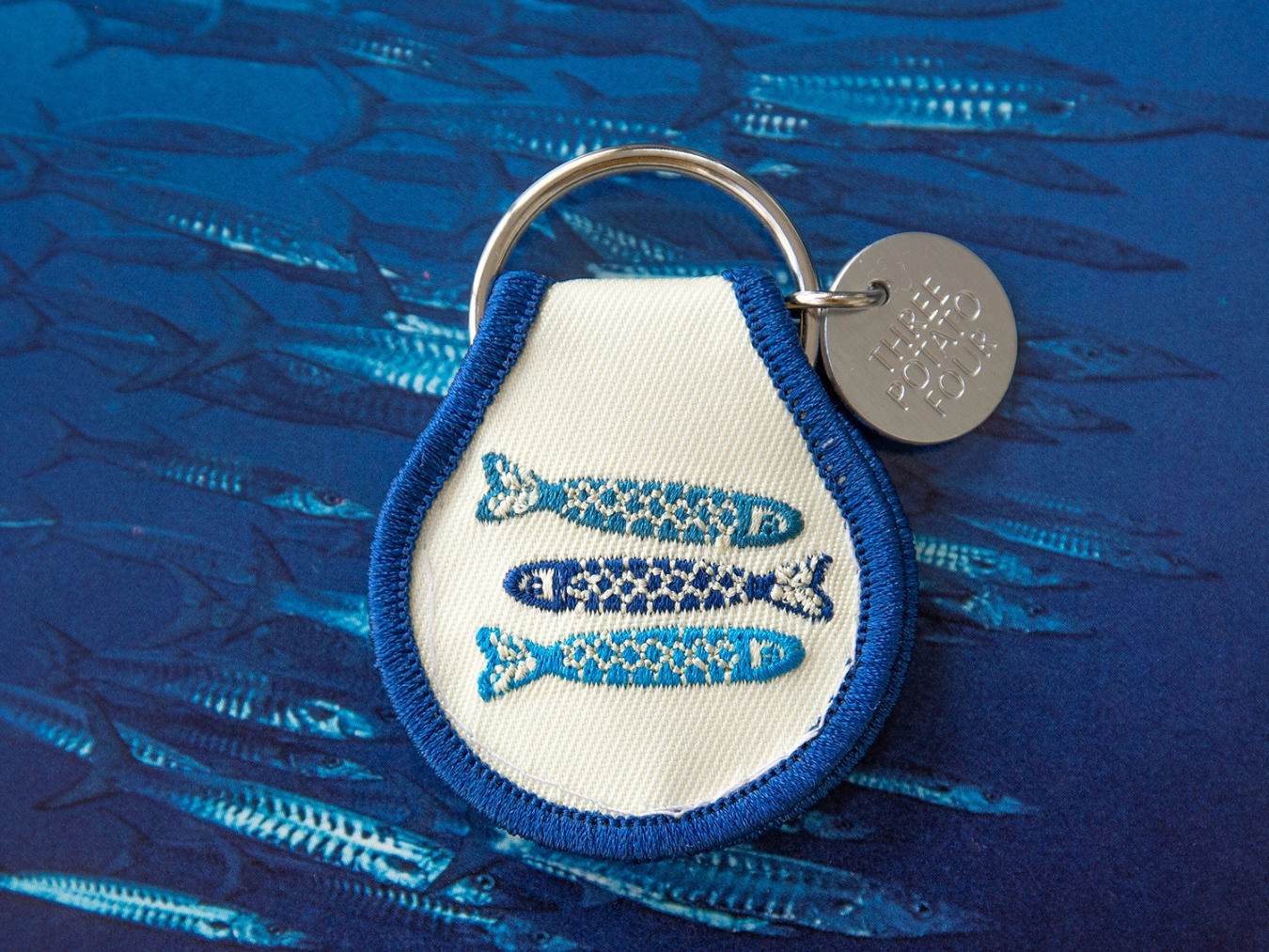 Patch Keychain - Tinned Fish
