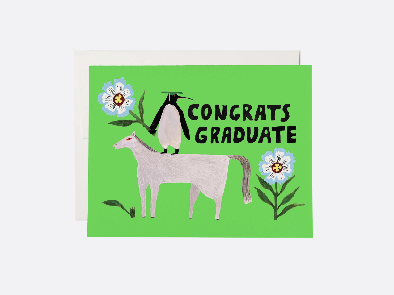 Penguin Pomp - Congratulations Graduate Card