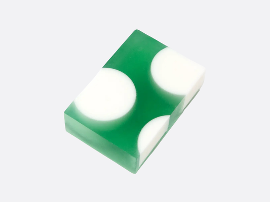 Polka Dot Soap - Emerald Green