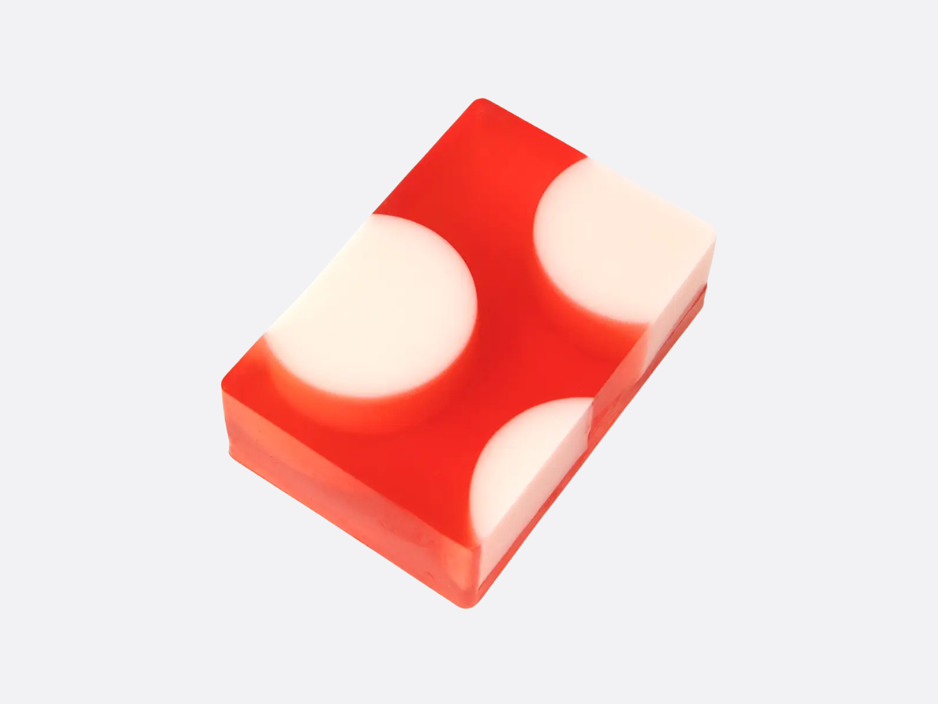 Polka Dot Soap - Scarlet