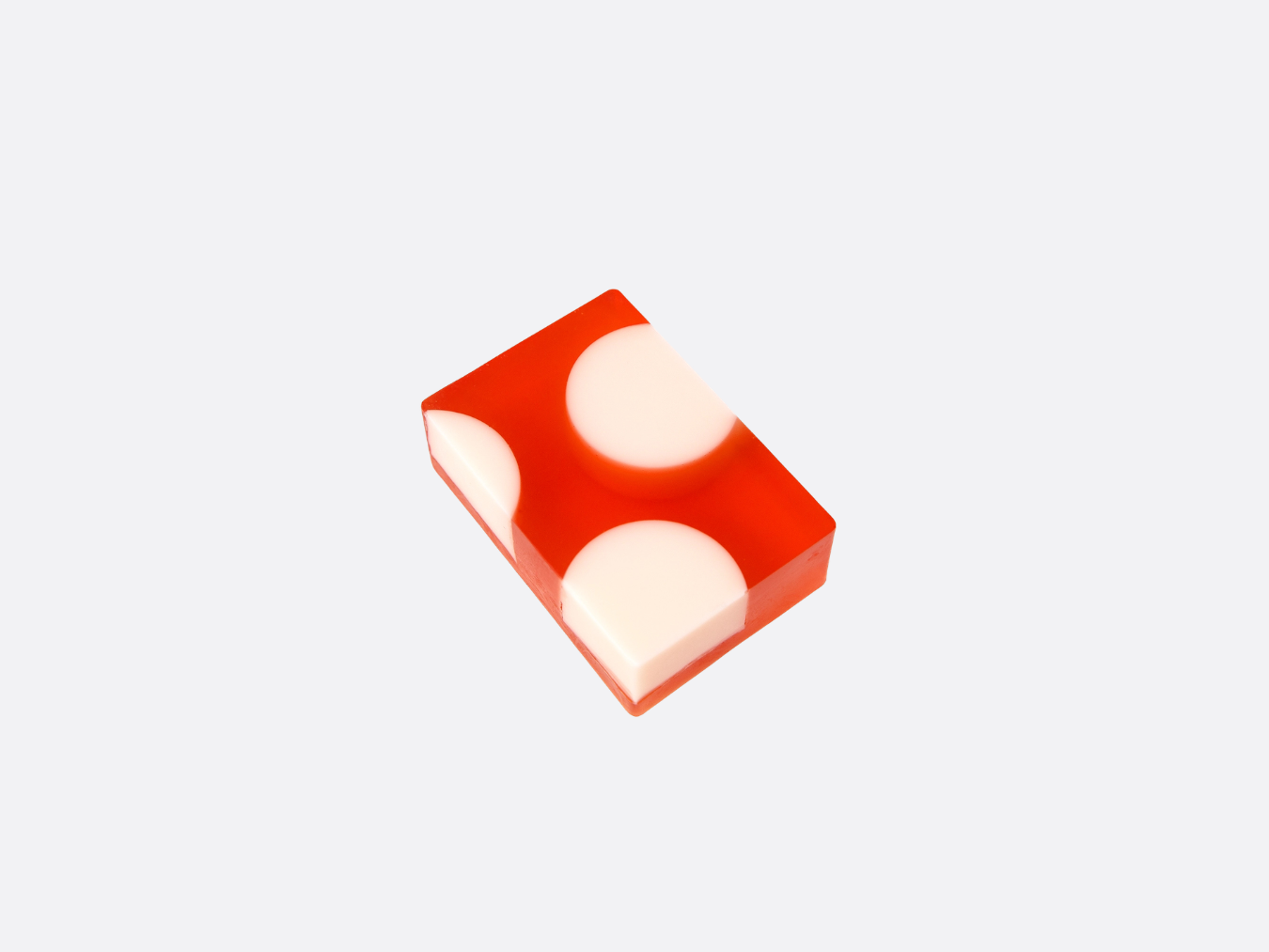 Polka Dot Soap - Scarlet
