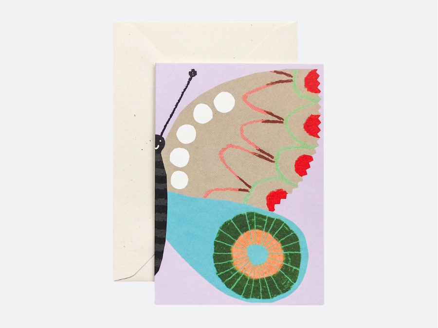 Purple Butterfly Card - Everyday Card