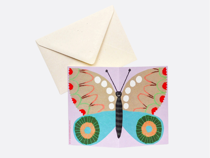 Purple Butterfly Card - Everyday Card