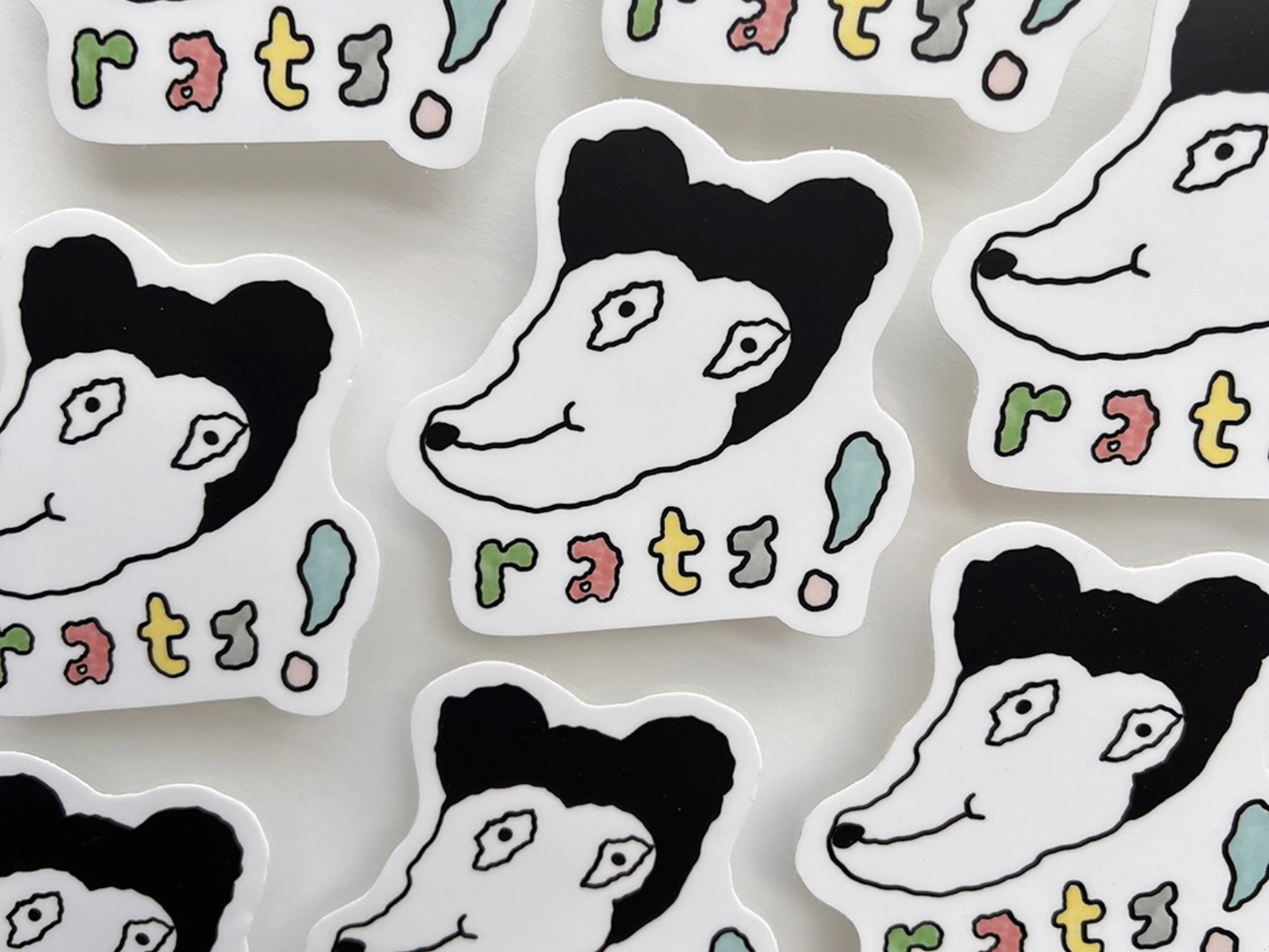 Rats! Sticker