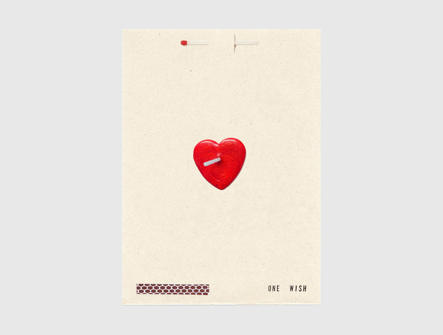 Wish Card - Red Heart