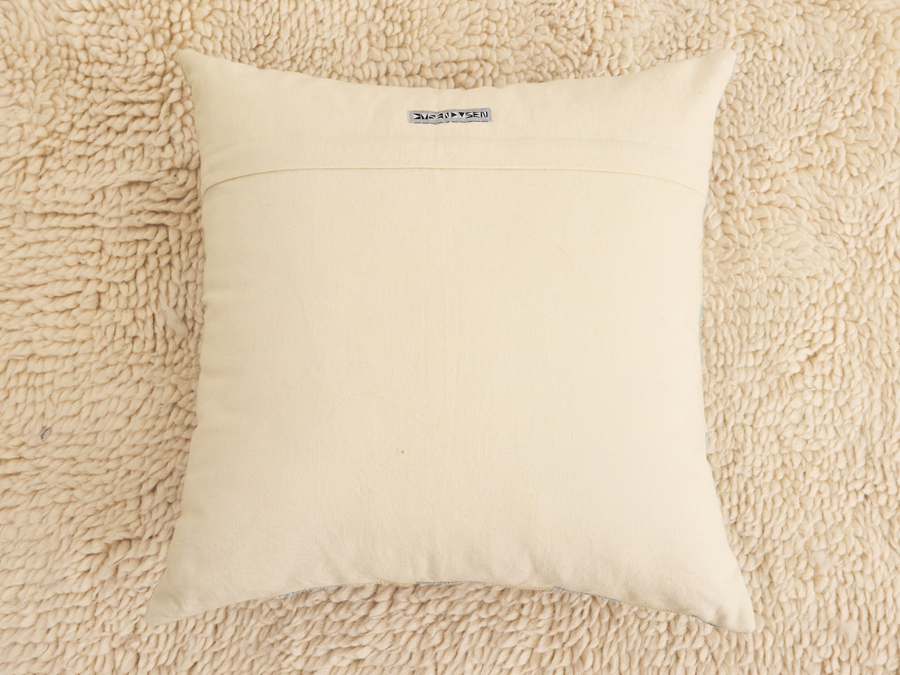 Rivet Embroidered Pillow