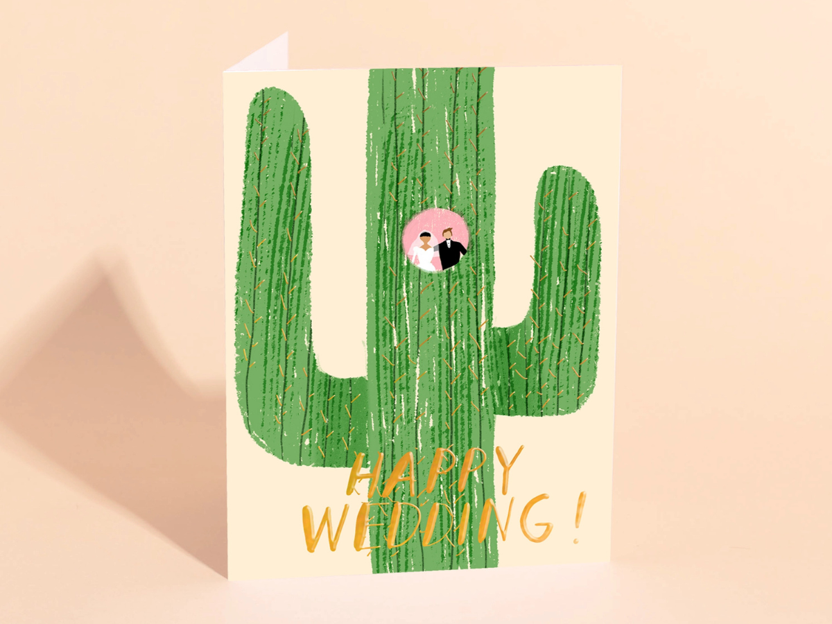 Saguaro Wedding - Wedding Card