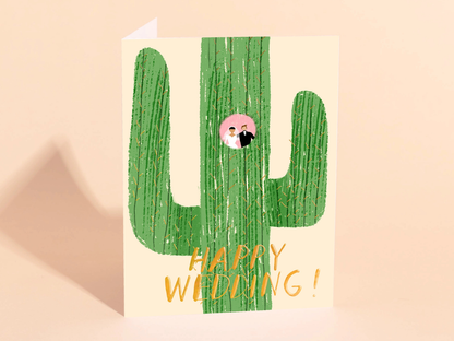 Saguaro Wedding - Wedding Card