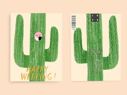Saguaro Wedding - Wedding Card
