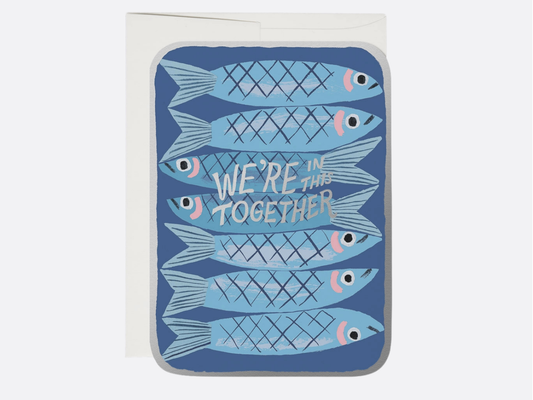 Sardines Encouragement - Greeting Card