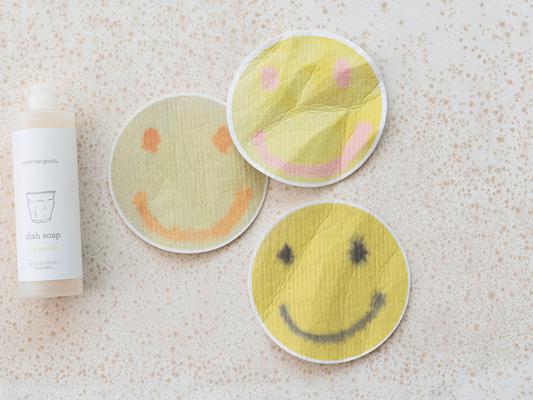 Smiley Face Sponge