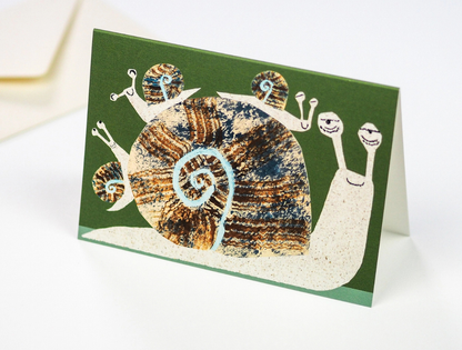 Snail Family - Everyday Card