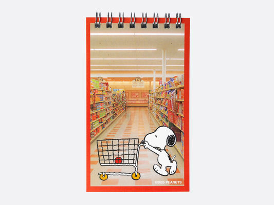 3P4 X Peanuts® - Snoopy Grocery Mini Notebook